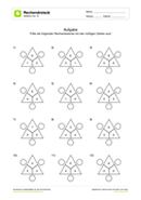 Mathe Rechendreiecke