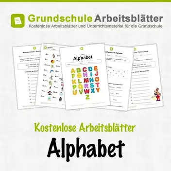 Alphabet Abc Kostenlose Arbeitsblatter