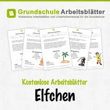 Elfchen Kostenlose Arbeitsblatter