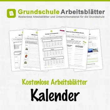 Kalender Kostenlose Arbeitsblatter