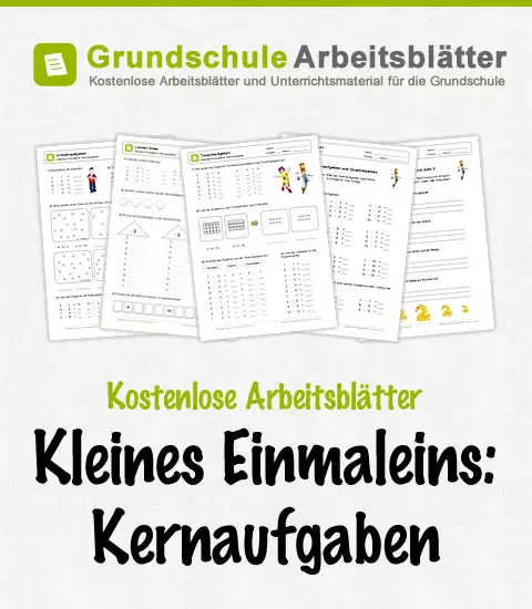 Kostenlose Arbeitsblätter Kernaufgaben