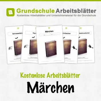 Marchen Kostenlose Arbeitsblatter