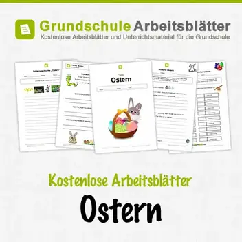 Ostern Kostenlose Arbeitsblatter