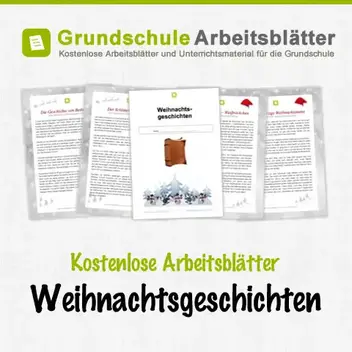 Weihnachtsgeschichten Kostenlose Arbeitsblatter