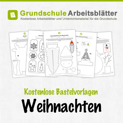 Kostenlose Bastelvorlagen Weihnachten