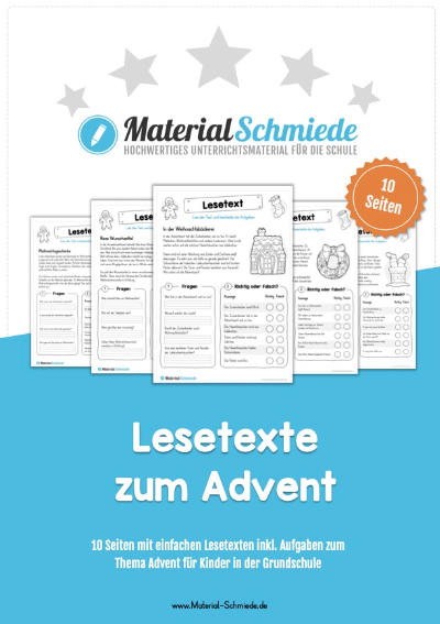 Advent Kostenlose Arbeitsblatter
