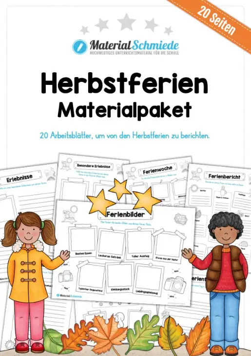 Herbst - Kostenlose Arbeitsblätter