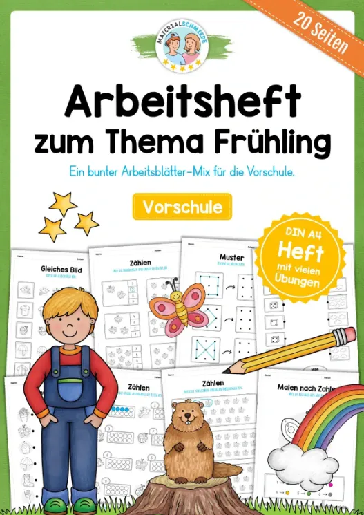 Silben klatschen - Kostenlose Arbeitsblätter