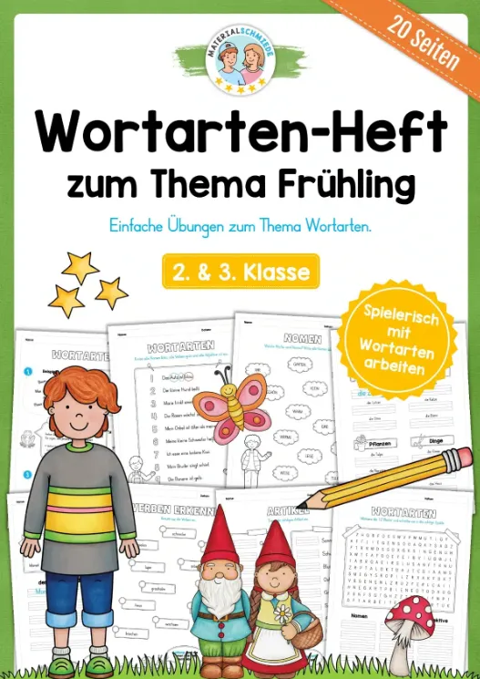 Silben klatschen - Kostenlose Arbeitsblätter