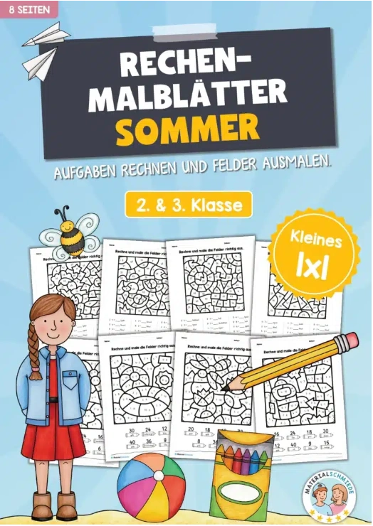 Sachrechnen - Kostenlose Arbeitsblätter