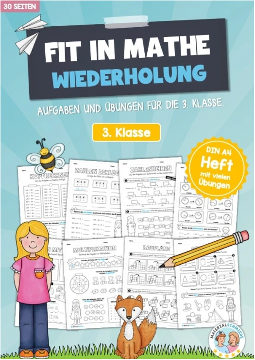 Sachrechnen - Kostenlose Arbeitsblätter