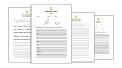 Arbeitsblätter Schreibschrift